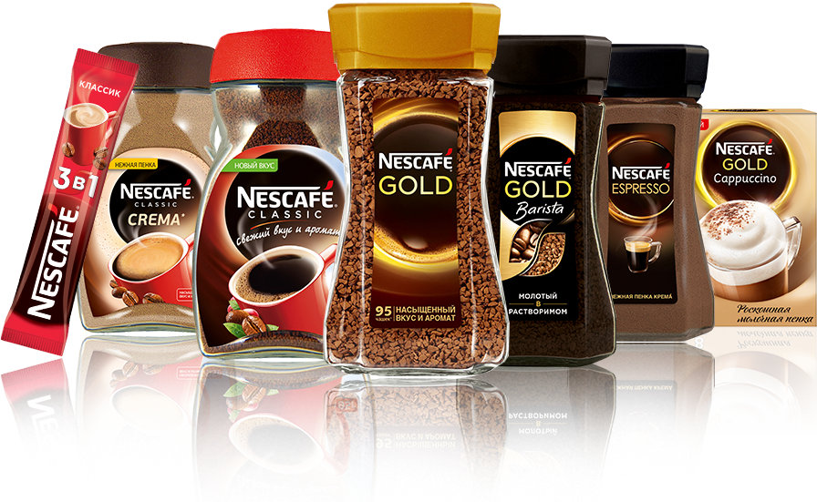 Растворимый кофе фото Кофе Nescafe, виды и описание, ассортимент напитков