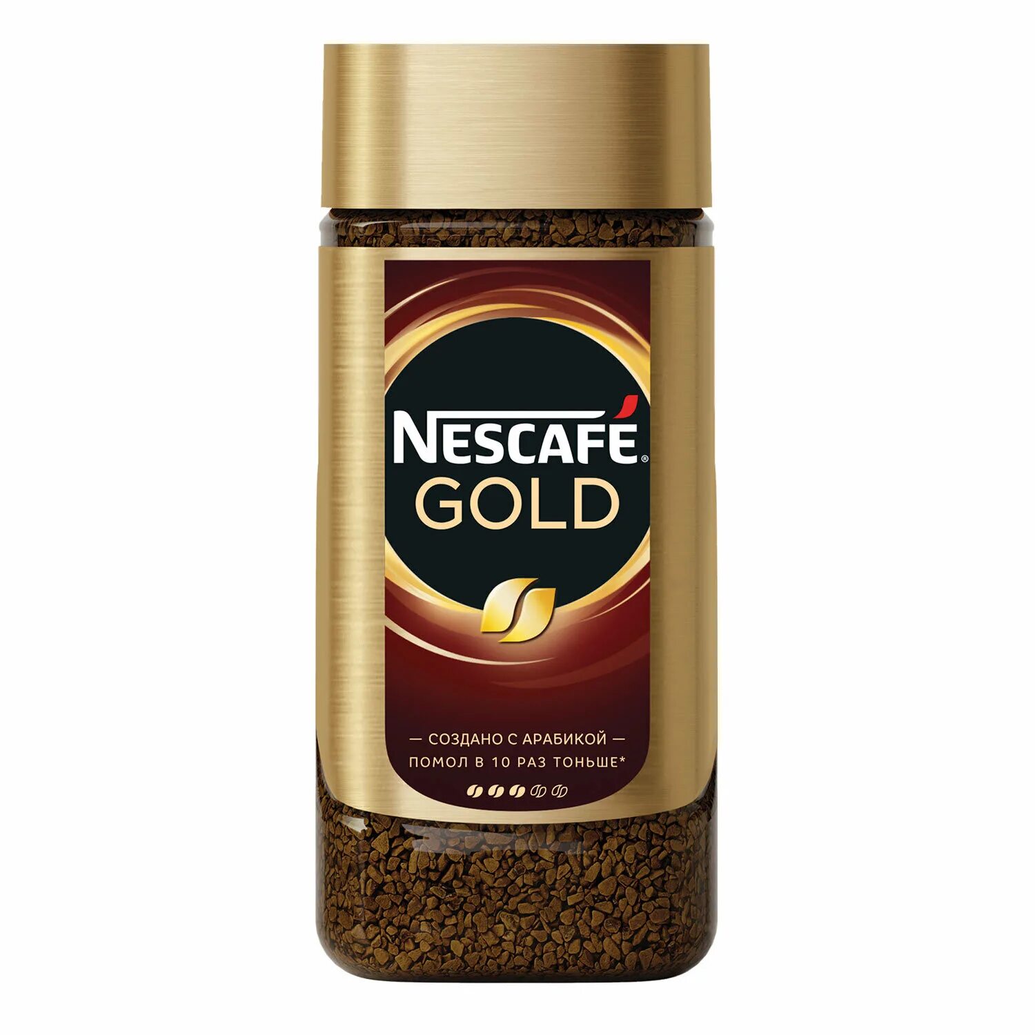 Растворимый кофе фото Кофе растворимый NESCAFÉ Сублимированный 190г. 1шт. - купить с доставкой по выго