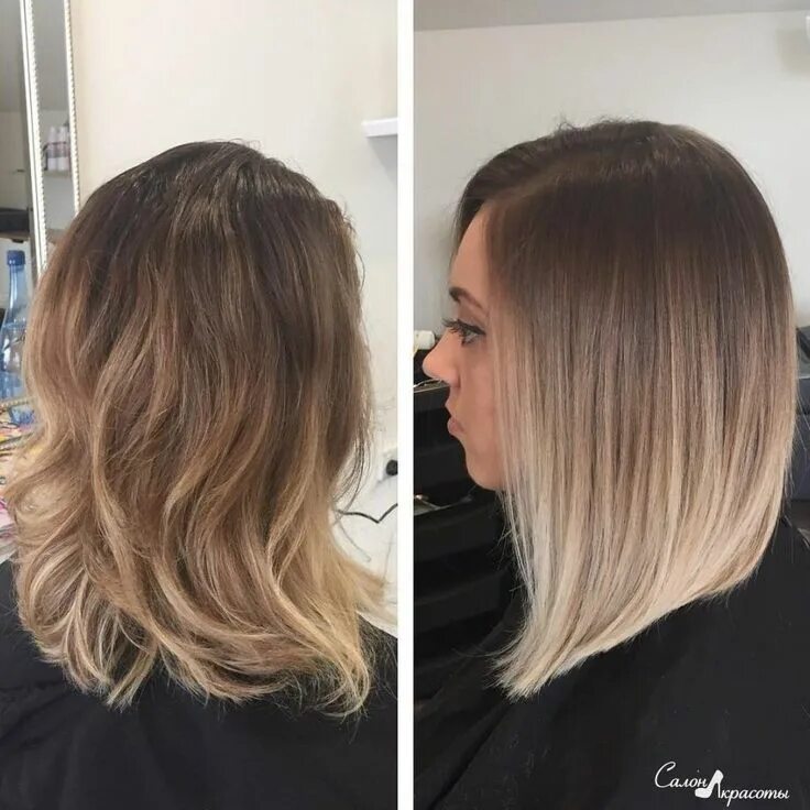 Растяжка на волосы средней длины фото @mazotcu1 Linktree Balayage hair blonde, Ombre hair blonde, Balayage hair