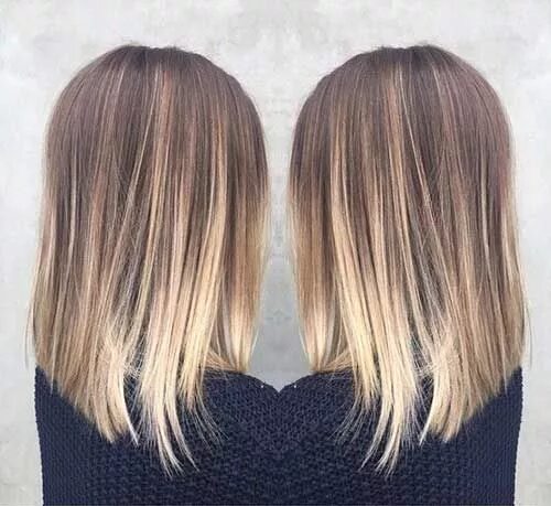 Растяжка с челкой фото 20+ Long Bob Ombre Hair Bob-Hairstyle.Com Inspiration cheveux, Cheveux, Coiffure