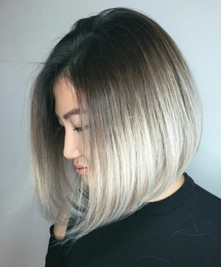 Растяжка цвета короткие волосы фото Kurzer Bob: alles über den modernen A-Linie Schnitt - ZENIDEEN Bobs haircuts, Ha