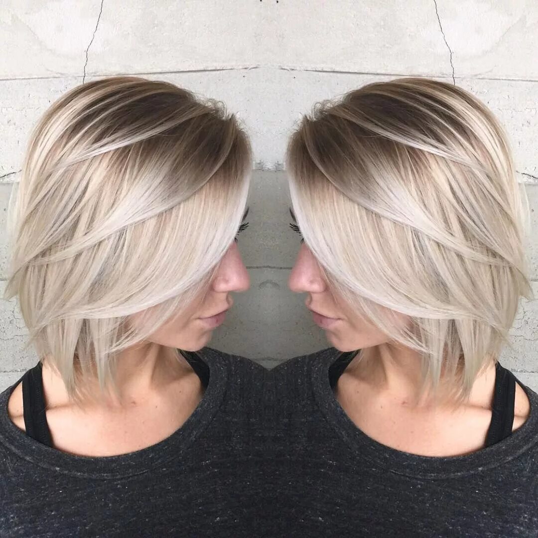 Растяжка цвета короткие волосы фото Butterfly Loft Salon on Instagram: "Blonde Ambition... By Butterfly Loft stylist