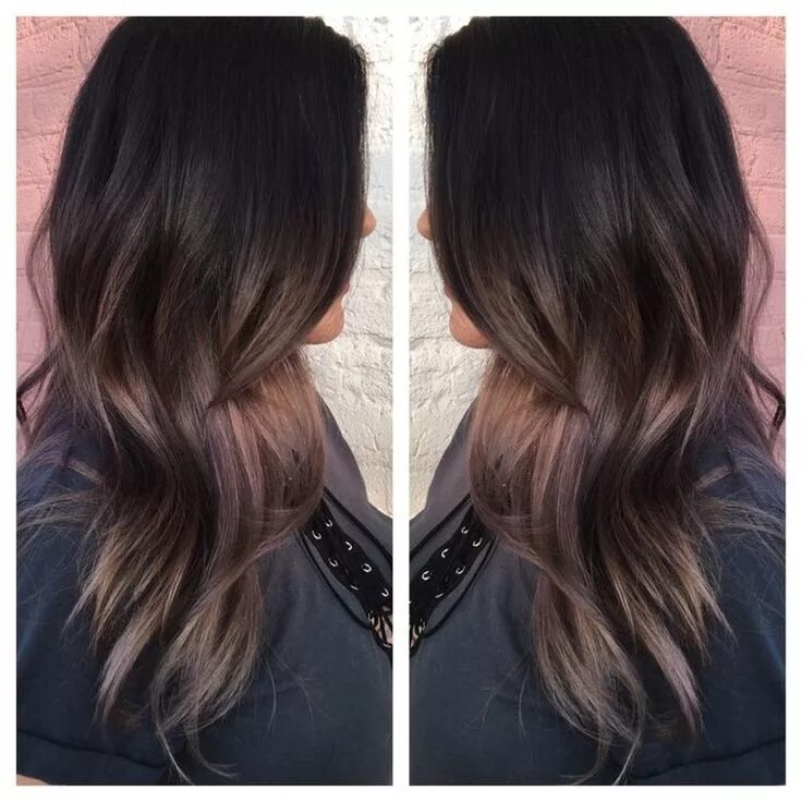 Растяжка цвета на темных фото Pin by Anna Shull-Kelsey on Hair Ideas Hair, Hair inspiration color, Dark hair