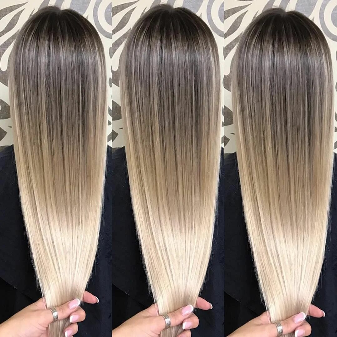 Растяжка волос фото Stylish Balayage Ombre Long Hair Style for Women, Long Haircut Designs in 2022 B