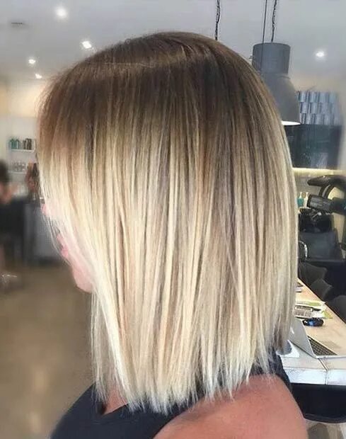 Bob Hair Color Ombre hair blonde, Blonde ombre short hair, Short ombre hair