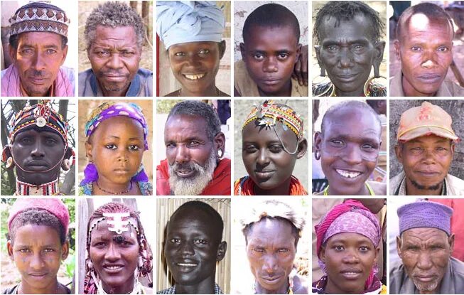 Расы земли фото Many faces of Africa. The most culturally diverse continent. A testament of God.