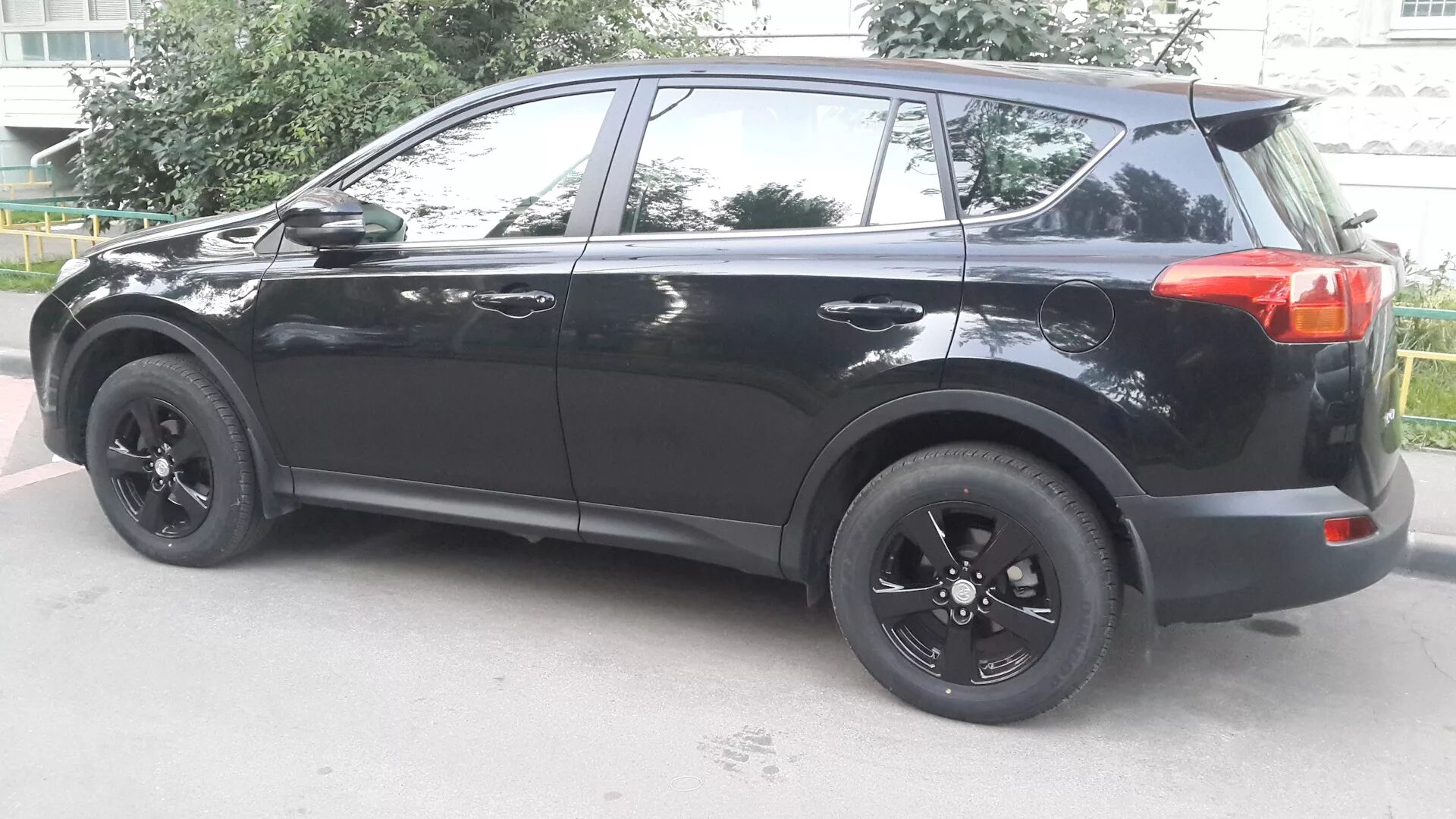 Рав 4 диски фото Диски Replica Legeartis Optima TY171 Black для лета - Toyota RAV4 (IV), 2,2 л, 2