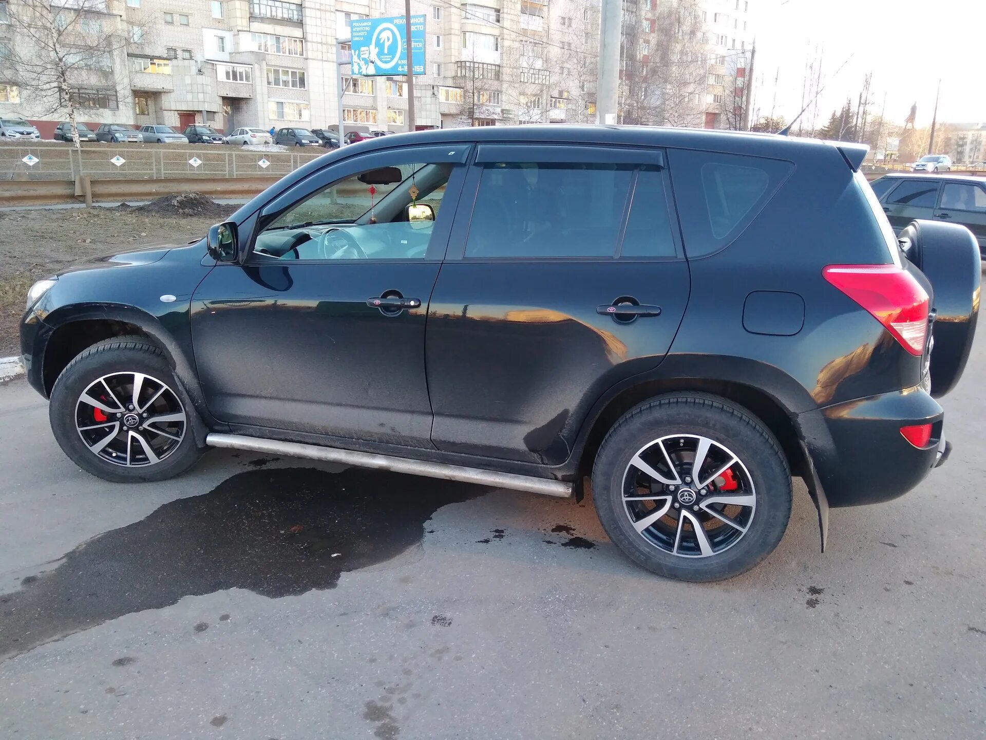 Рав 4 диски фото Новые диски и переобувка - Toyota RAV4 (III), 2 л, 2008 года колёсные диски DRIV