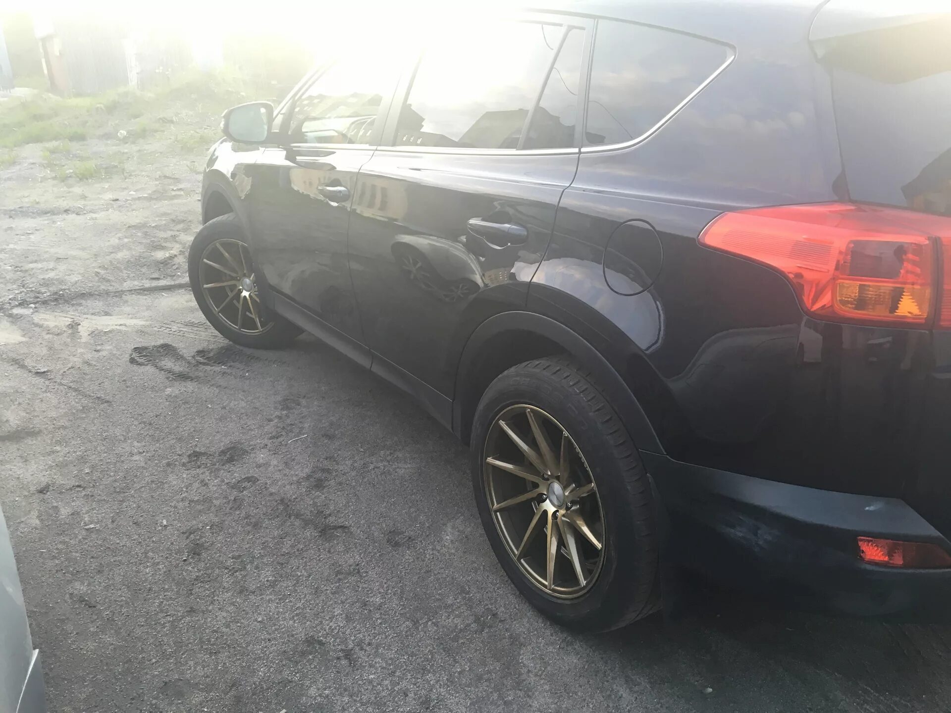 Рав 4 на 19 дисках фото Vossen CVT - Toyota RAV4 (IV), 2,2 л, 2013 года колёсные диски DRIVE2