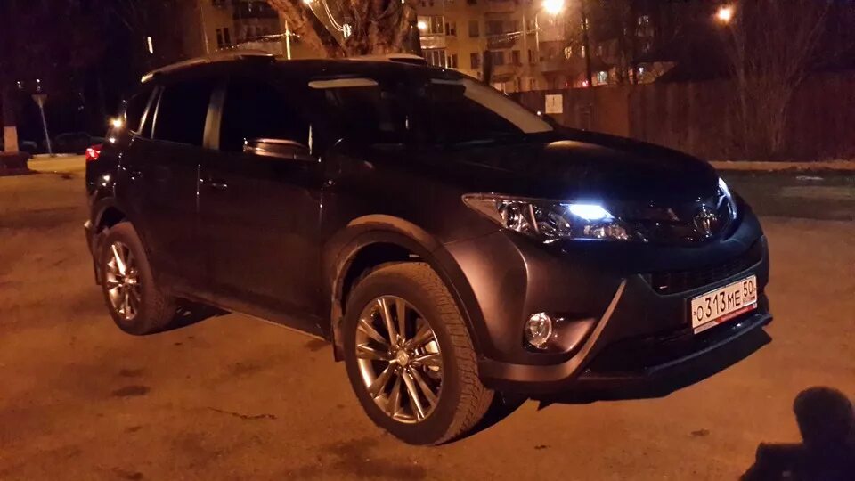 Рав 4 на 19 дисках фото Сделал задуманное, оправдало мои ожидания R 19 - Toyota RAV4 (IV), 2,5 л, 2013 г