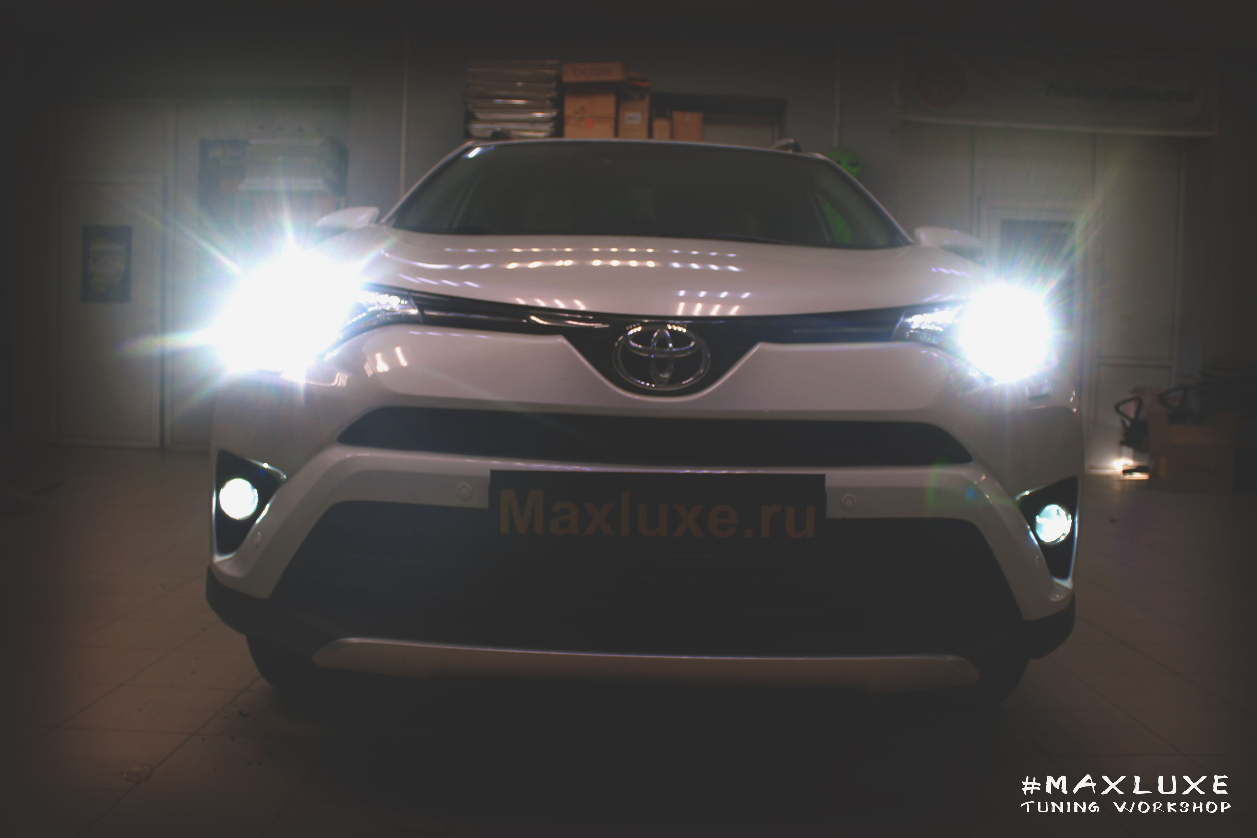 Рав тюнинг фар Тюнинг фар Toyota Rav4