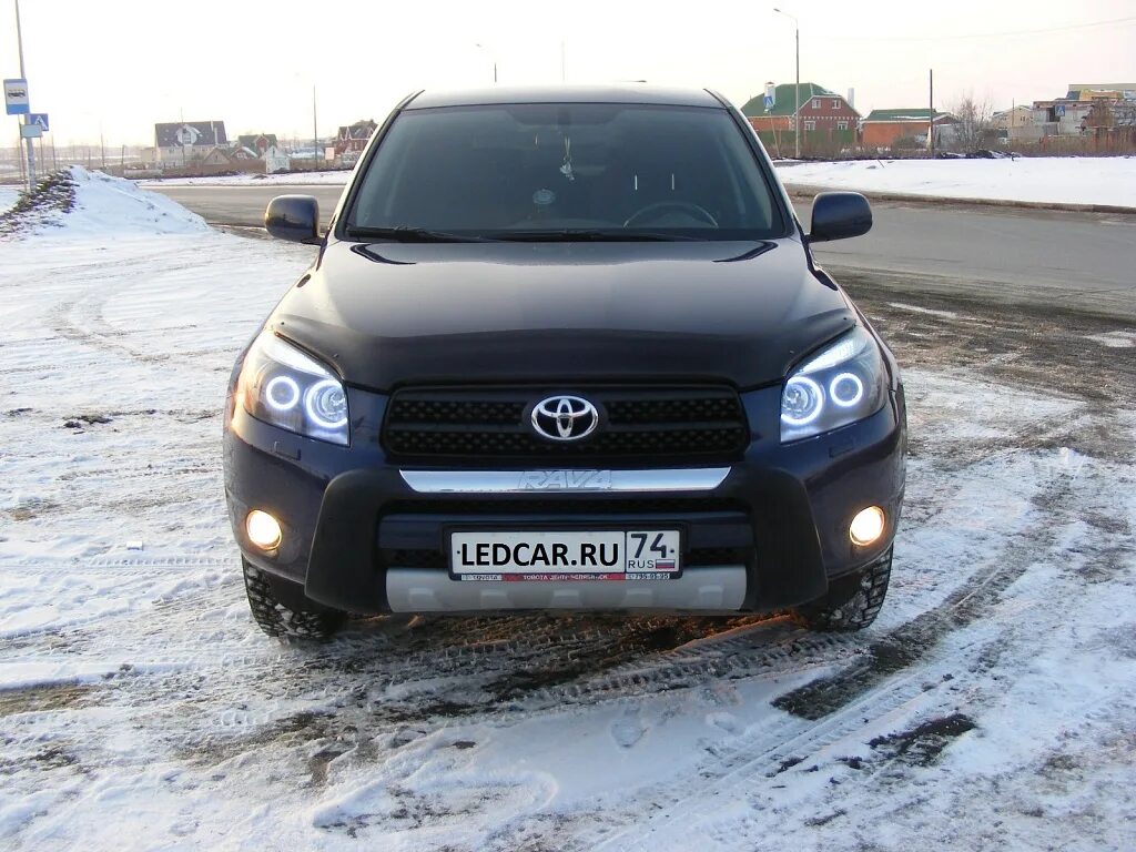 Рав тюнинг фар Светодиодный тюнинг передней оптики TOYOTA RAV4