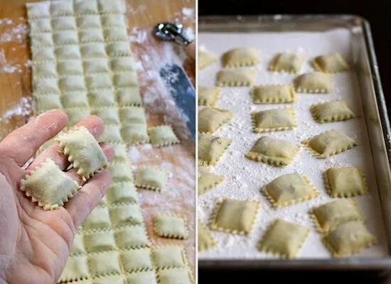 Равиоли домашние рецепт с фото Meat & Spinach Ravioli Recipe Ricette ravioli fatti in casa, Ravioli fatti in ca