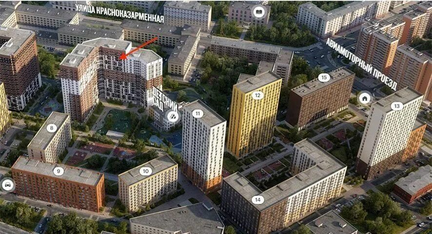 Рай красноказарменная ул 14а корп 2 фото Продажа однокомнатной квартиры Москва, метро Авиамоторная, цена 9900000 рублей, 