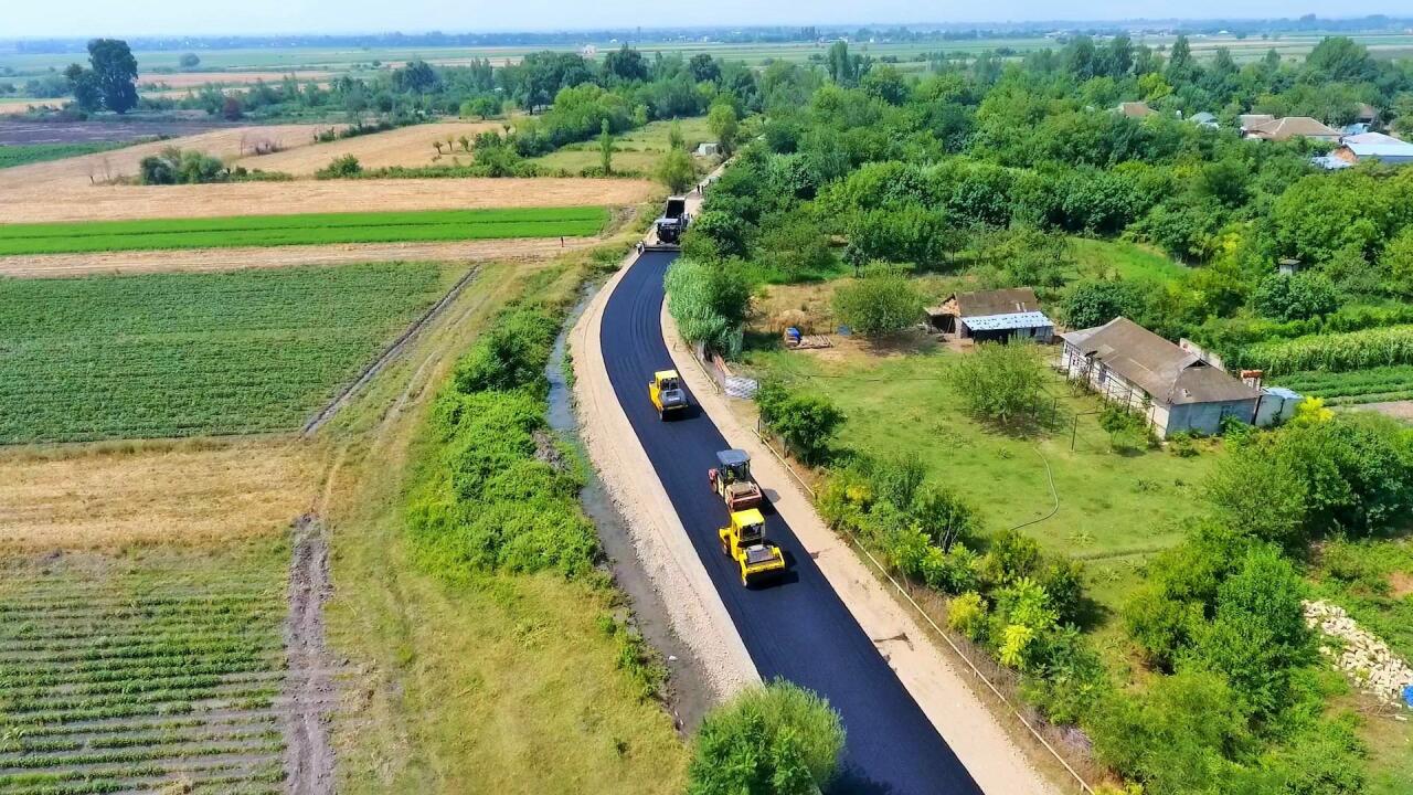 Рай у дороги село супонь 55а фото В Тертерe завершается реконструкция автодороги, соединяющей 5 населенных пунктов