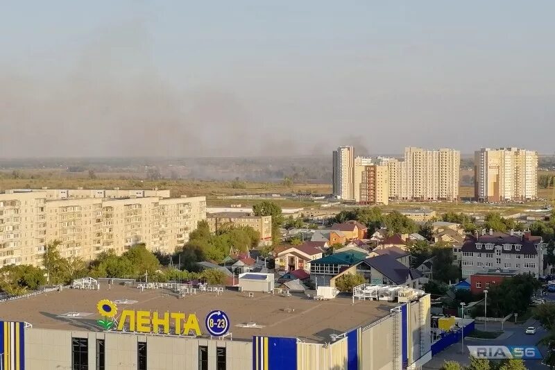 Райхон уральская ул 2 7 оренбург фото В Оренбурге снова вспыхнуло поле за улицей Уральской Регионы Селдон Новости