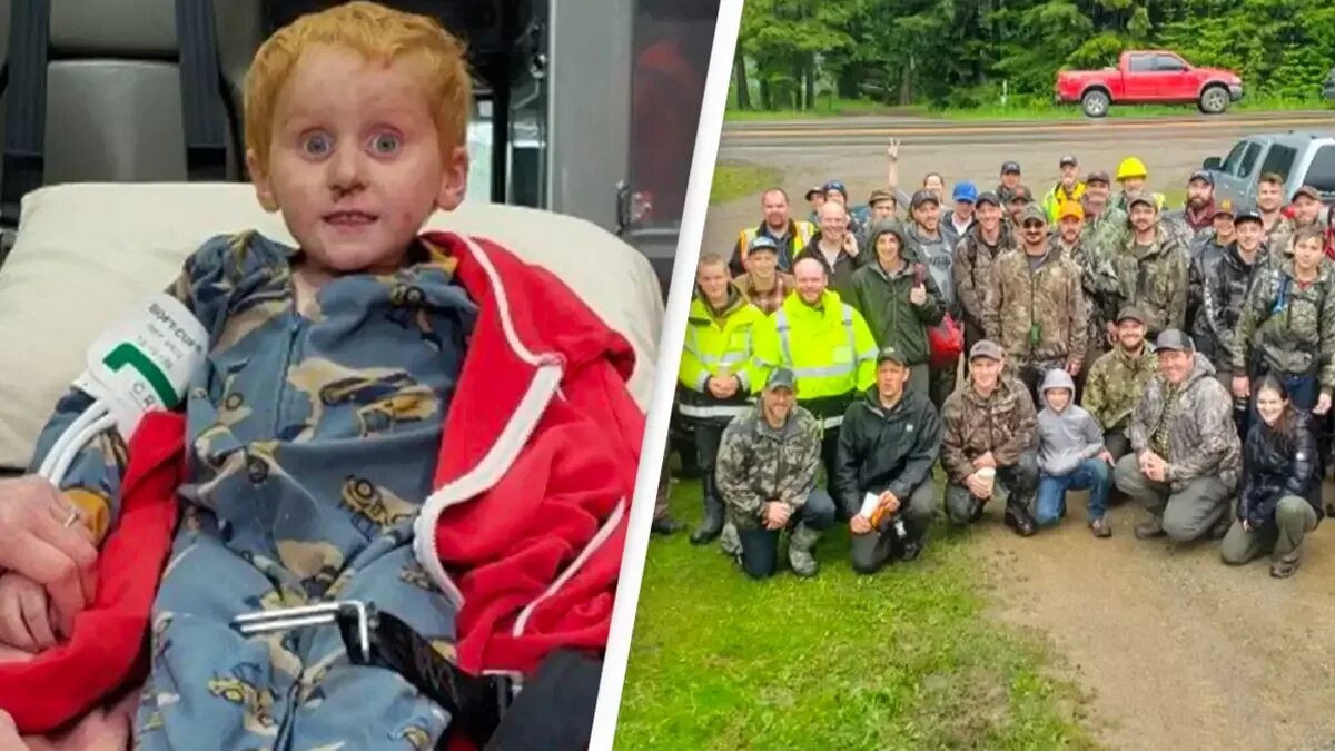 Райкер уэбб сейчас как выглядит Missing 4-Year-Old Found After Spending Two Days Lost In Wilderness