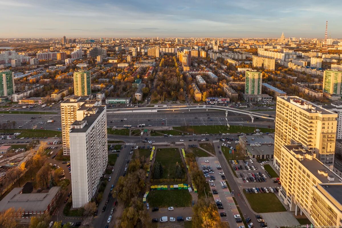 Район аэропорт москва фото Городской пейзаж. Москва осенняя - путешествия и прочее - LiveJournal