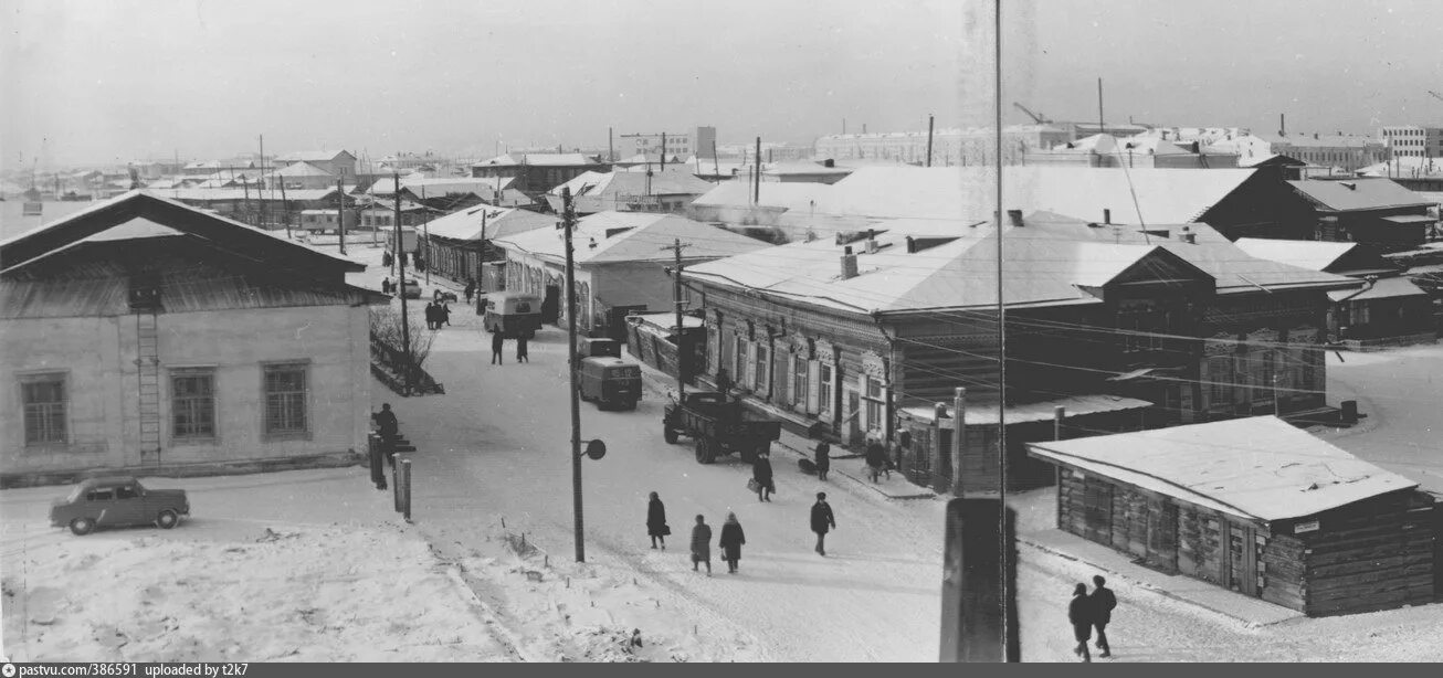 Район аэропорта в якутске старые фото Улица Салтыкова-Щедрина - Retro photos