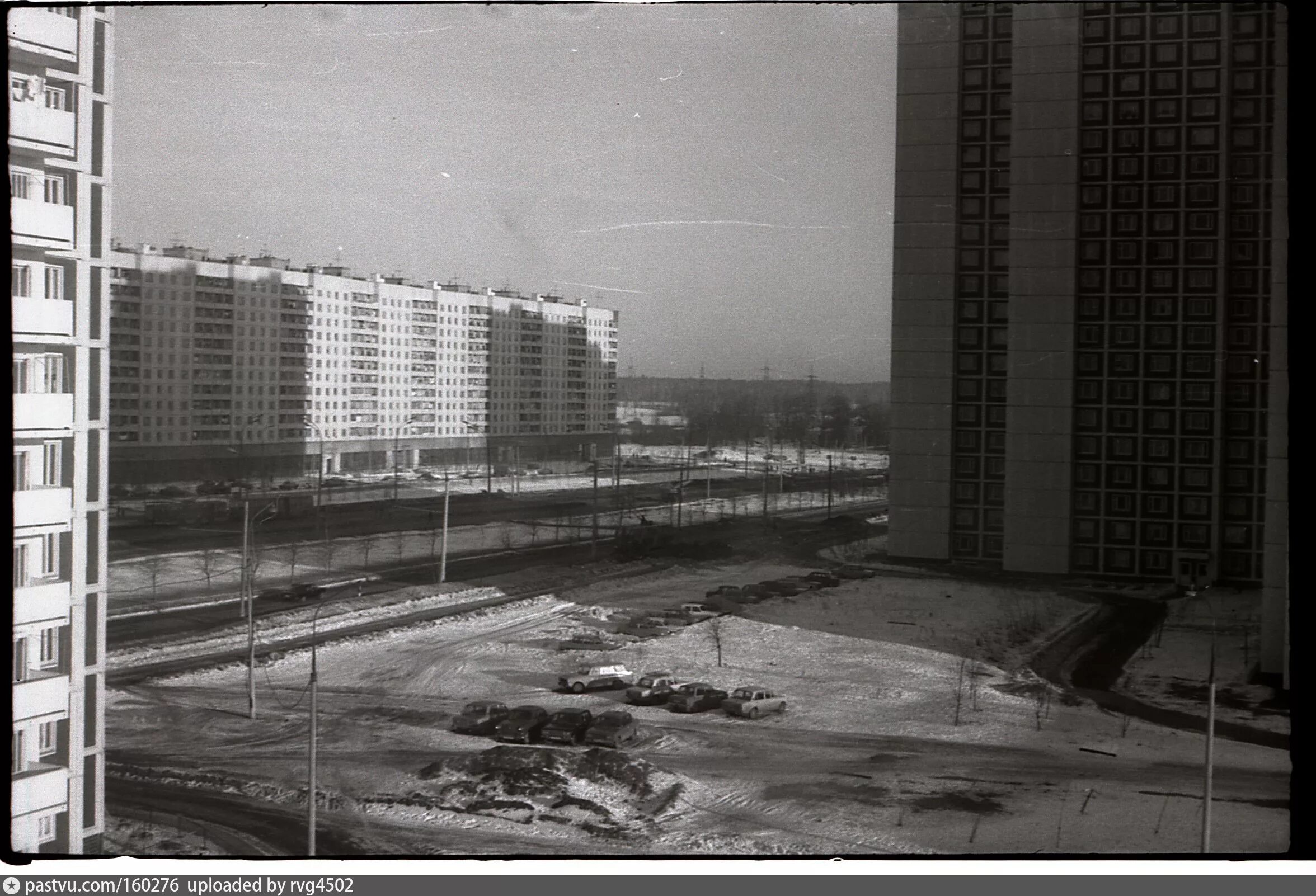 Район бибирево москва фото Алтуфьевское шоссе д.92 вид из окна в сторону МКАД - Retro photos