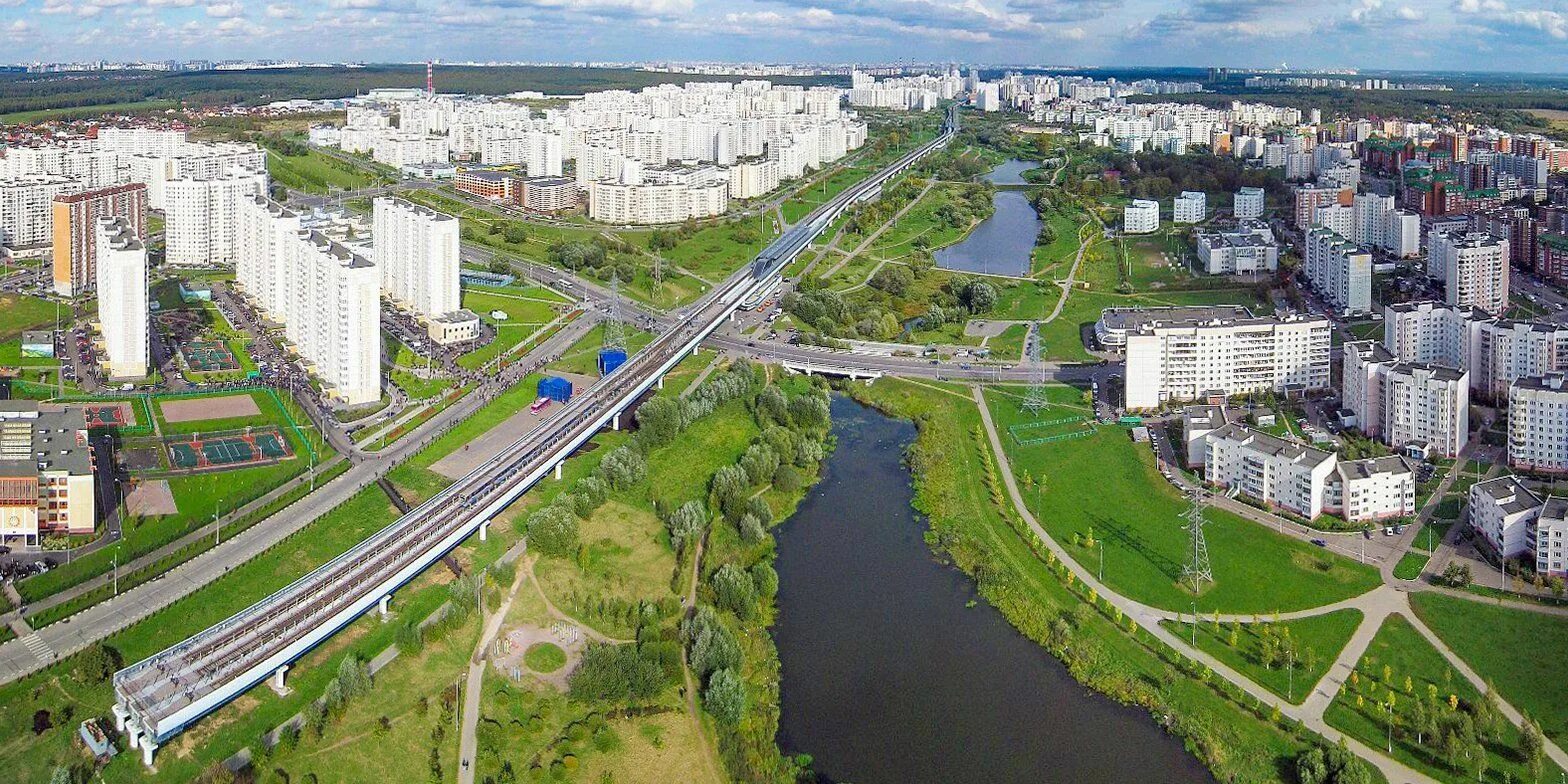 Район бутово москва фото На Бутовской линии метро начали укладывать шпалы из переработанного пластика / Н