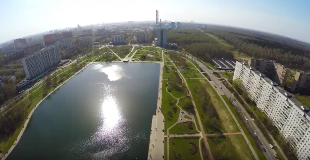 Район гольяново москва фото Гольяново с высоты птичьего полёта. Каждую детальку видно! - ВАО Москва