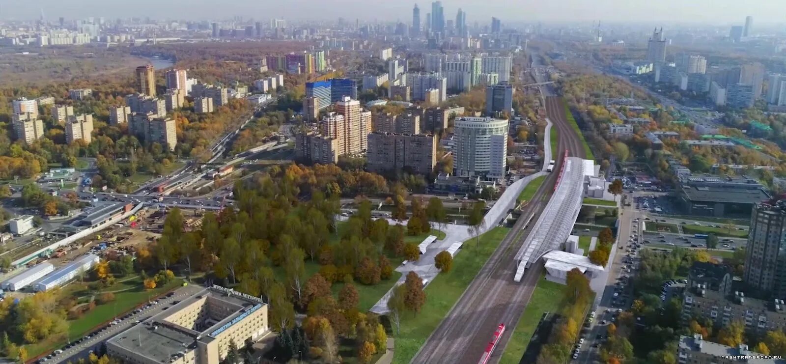 Район кунцево москва фото Кунцево - Железные дороги Москвы и области - Наш транспорт