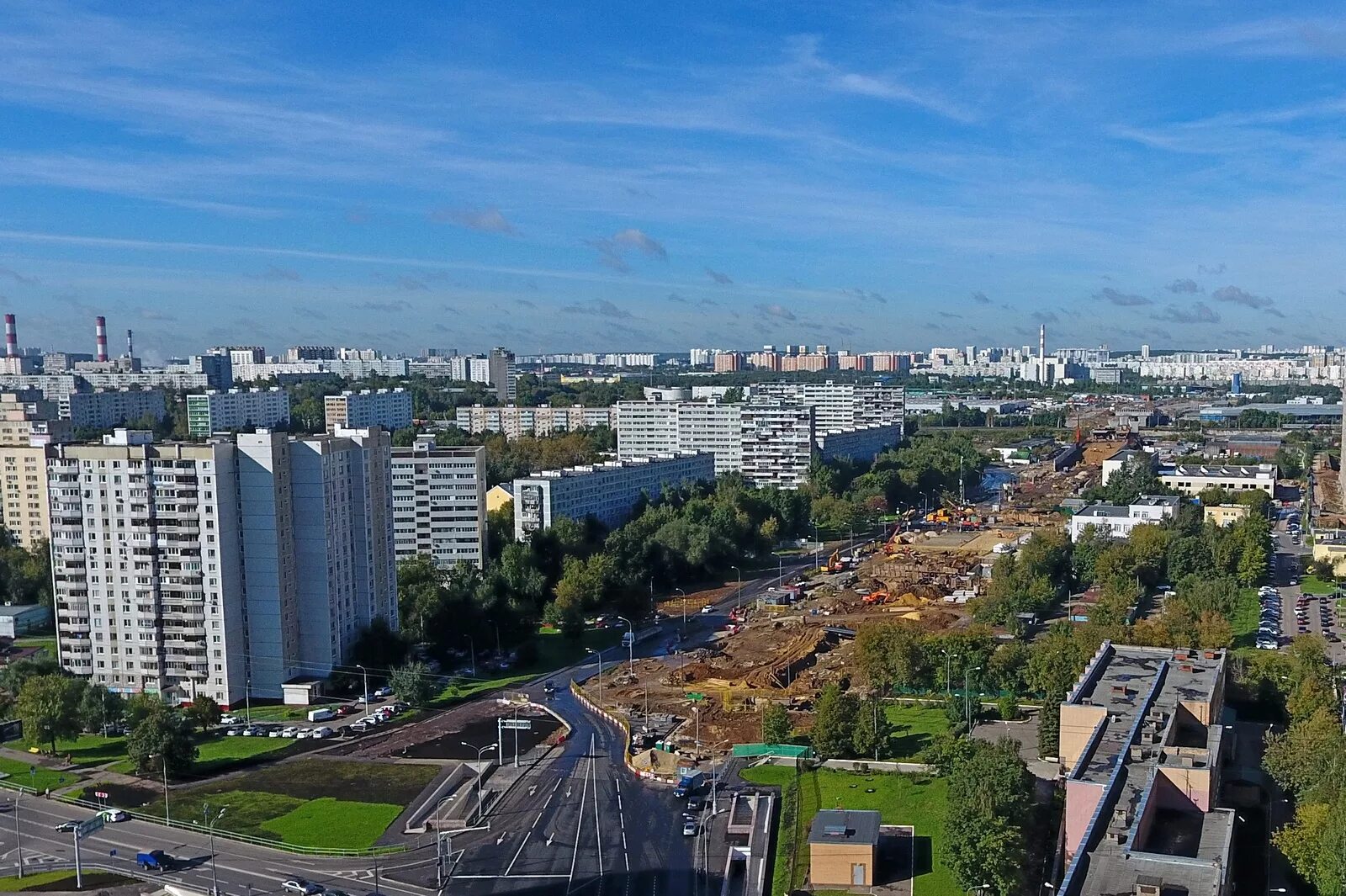 Район люблино москва фото Сергей Собянин открыл дублер МКАД на юге Москвы - Комплекс градостроительной пол