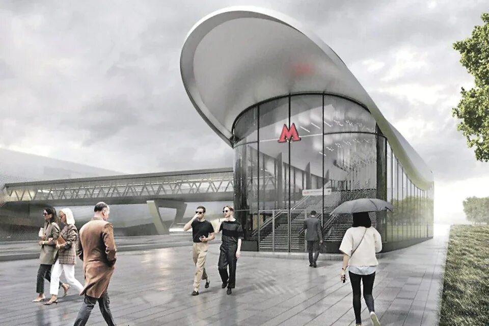 Район метро потапово фото Семь станций метро откроют в Новой Москве за три года - KP.RU