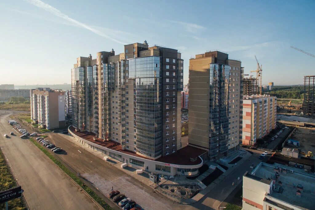 Район ньютон челябинск фото ЖК Ньютон, sales office, Russia, Chelyabinsk, prospekt Geroya Rossii Ye.N. Rodio