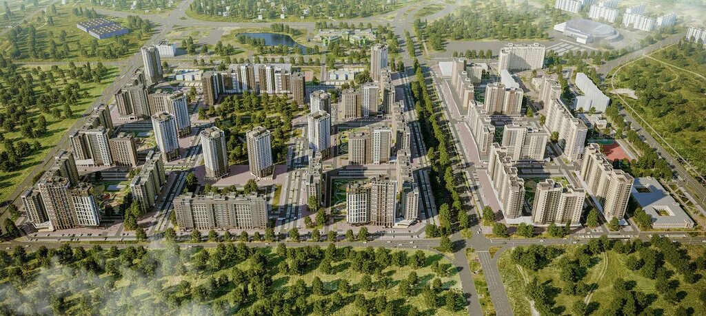 Район ньютон челябинск фото Newton, housing complex, Chelyabinsk, prospekt Geroya Rossii Ye.N. Rodionova - Y