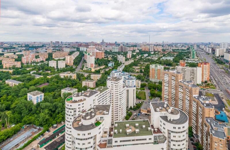 Район октябрьское поле москва фото Modern Apartment Buildings in the New District of Moscow Stock Image - Image of 