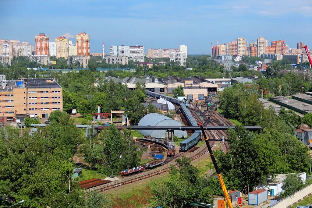 Район перово москва фото Электродепо Новогиреево, управление городским транспортом и его обслуживание, ул