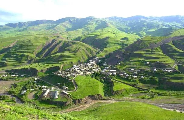 Район село фото Tukhumi aula Ashar Kurakh district - Bagyarchiyar (Agul). Gyasanbegar (Manculidh