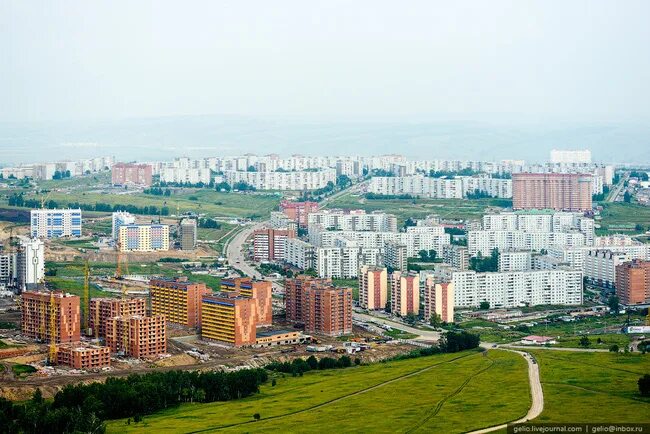 Район солнечный красноярск фото Красноярск с вертолёта (фоторепортаж)" в блоге "Города и сёла России" - Сделано 