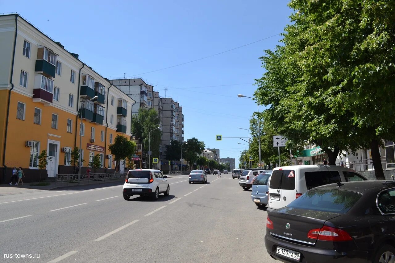Район советский липецк фото Липецк. Советская улица