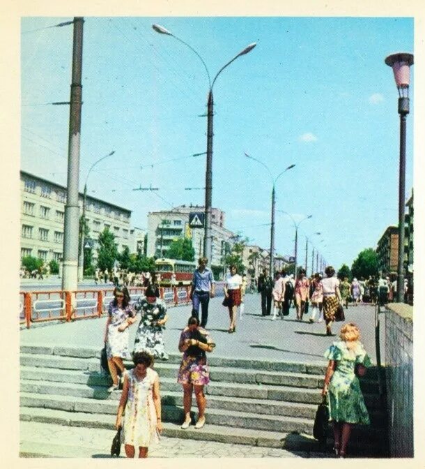 Район советский липецк фото Улица Плеханова (1981—1982) Фото: Александр Аниськов 2021 Gorod48.ru - новости Л