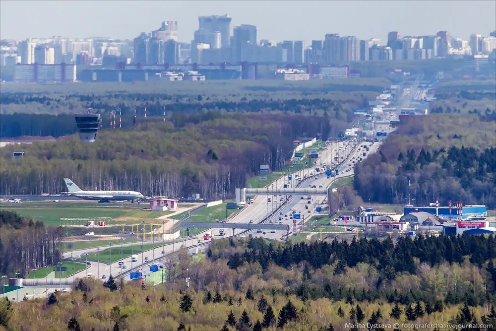 Район внуково москва фото Каким видят Внуково пилоты - ZAVODFOTO.RU - ПРОМБЛОГЕР № 1 В РОССИИ/ Я люблю рас