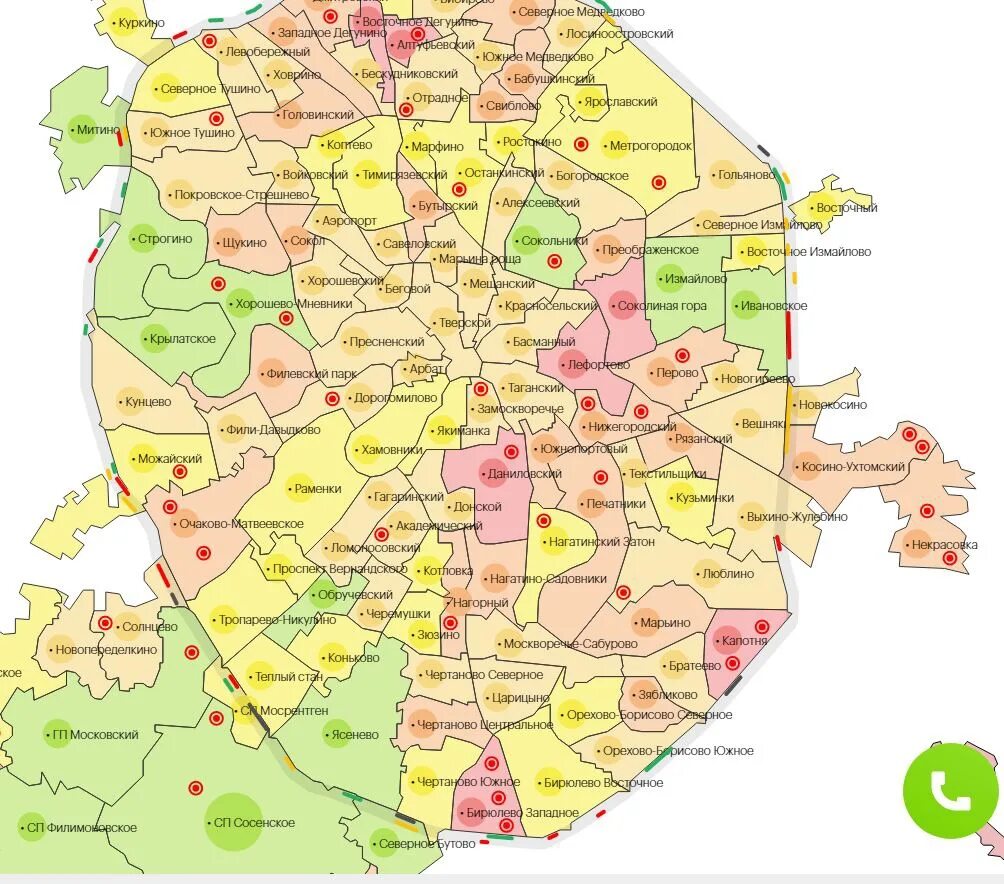 Районы москвы фото на карте Картинки КАКИЕ РАЙОНЫ В МОСКВЕ ЛУЧШИЕ ДЛЯ ПРОЖИВАНИЯ
