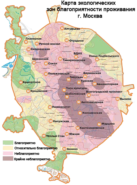 Районы москвы фото с названиями Карты загрязнённости воздуха в Москве - Компания "Свежий Воздух". Приточная вент