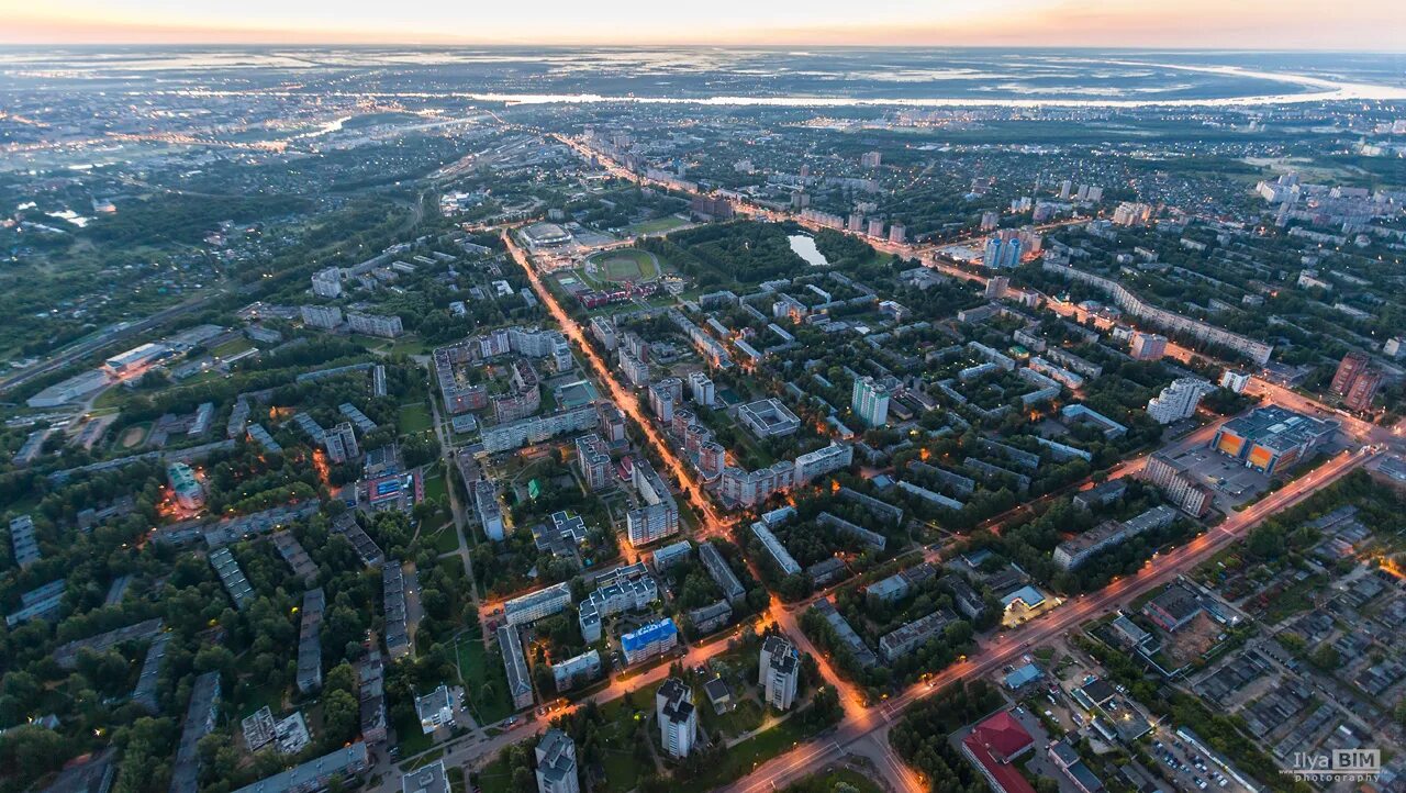 Районы ярославля фото Самолетные фотки городов Aerial views Page 152 SkyscraperCity Forum