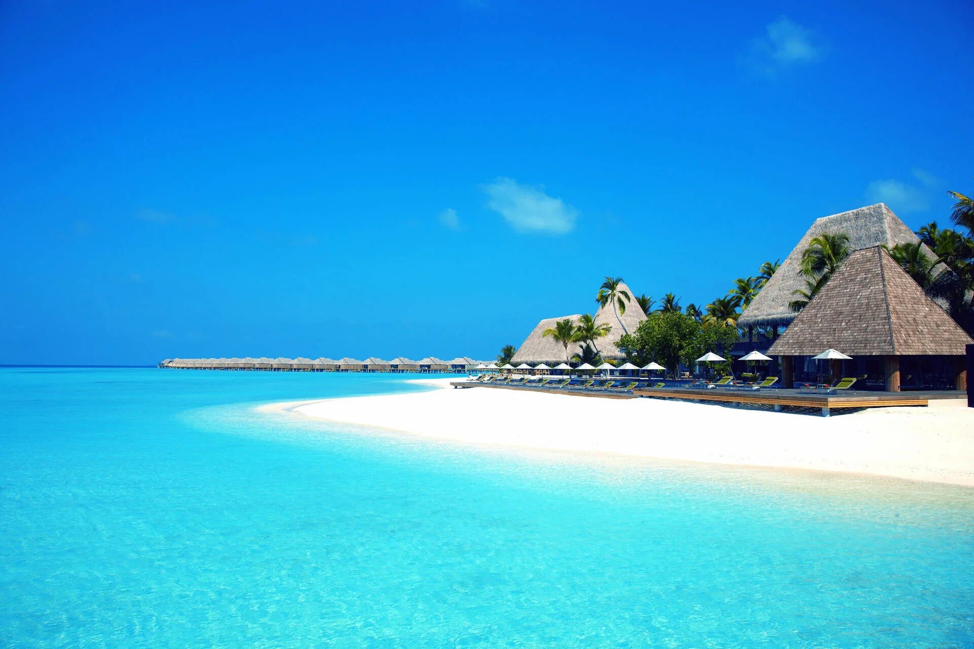 Райские острова фото Download Maldives Island Wallpaper Wallpapers.com