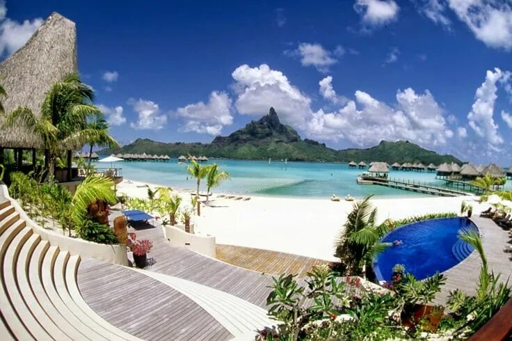 Райские условия на земле фото Passion For Luxury : Le Meridien Bora Bora Dream vacations, Bora bora island, Bo