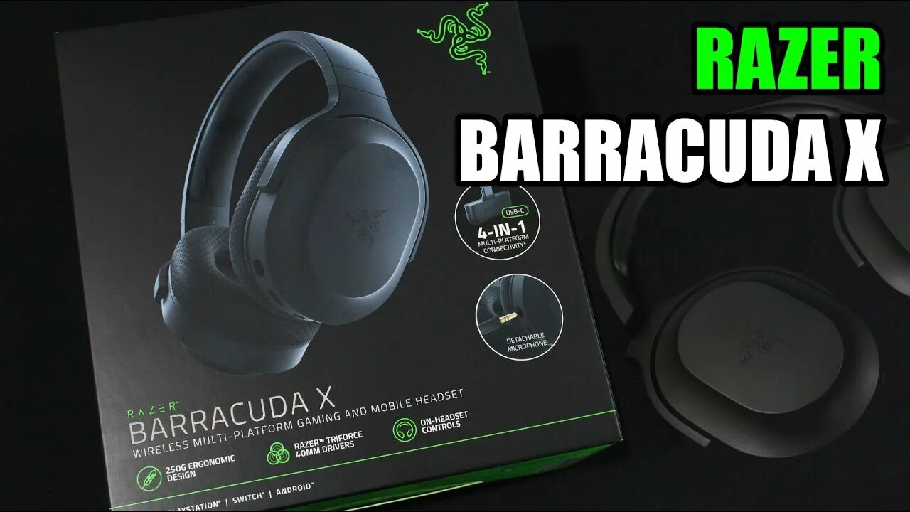 Райзер барракуда как подключить к пк UNBOXING - RAZER BARRACUDA X - YouTube