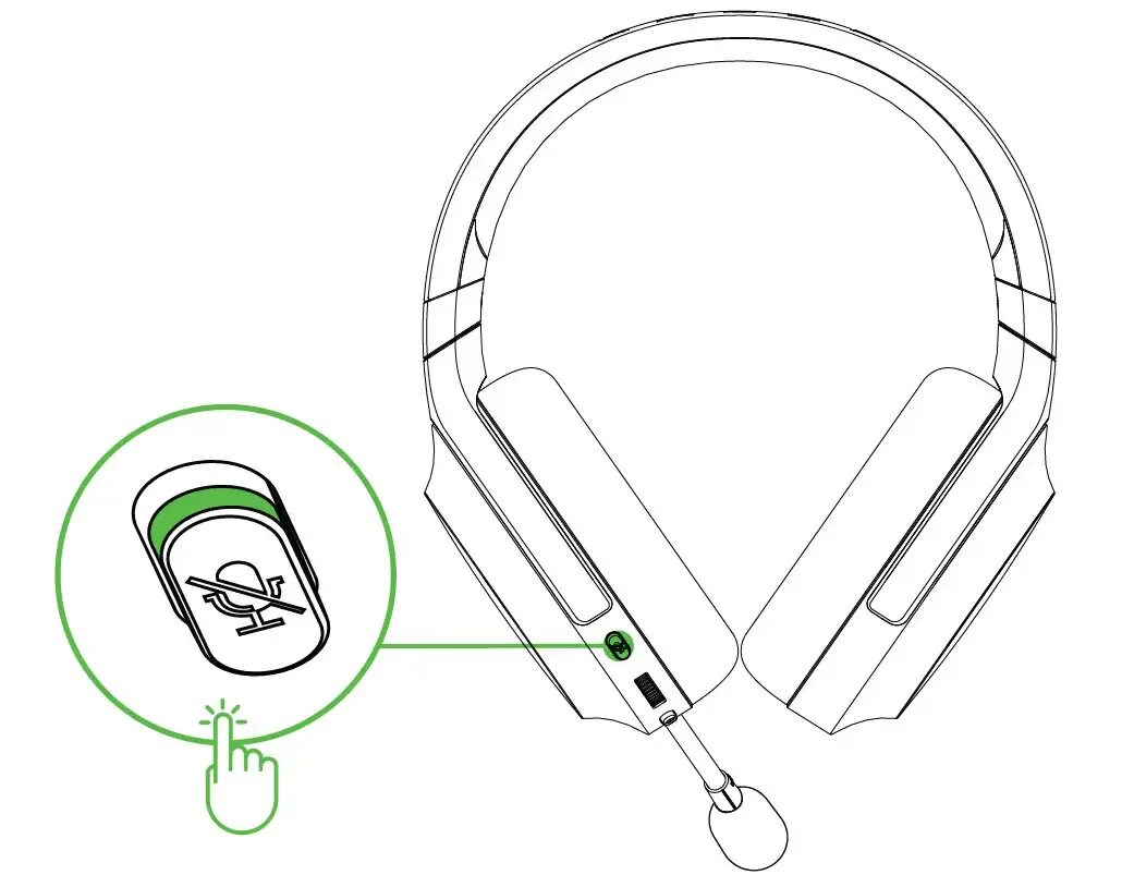 Райзер барракуда как подключить к пк RAZER Barracuda X Wirless Muti-Platform Gaming and Mobile Headset User Guide - M