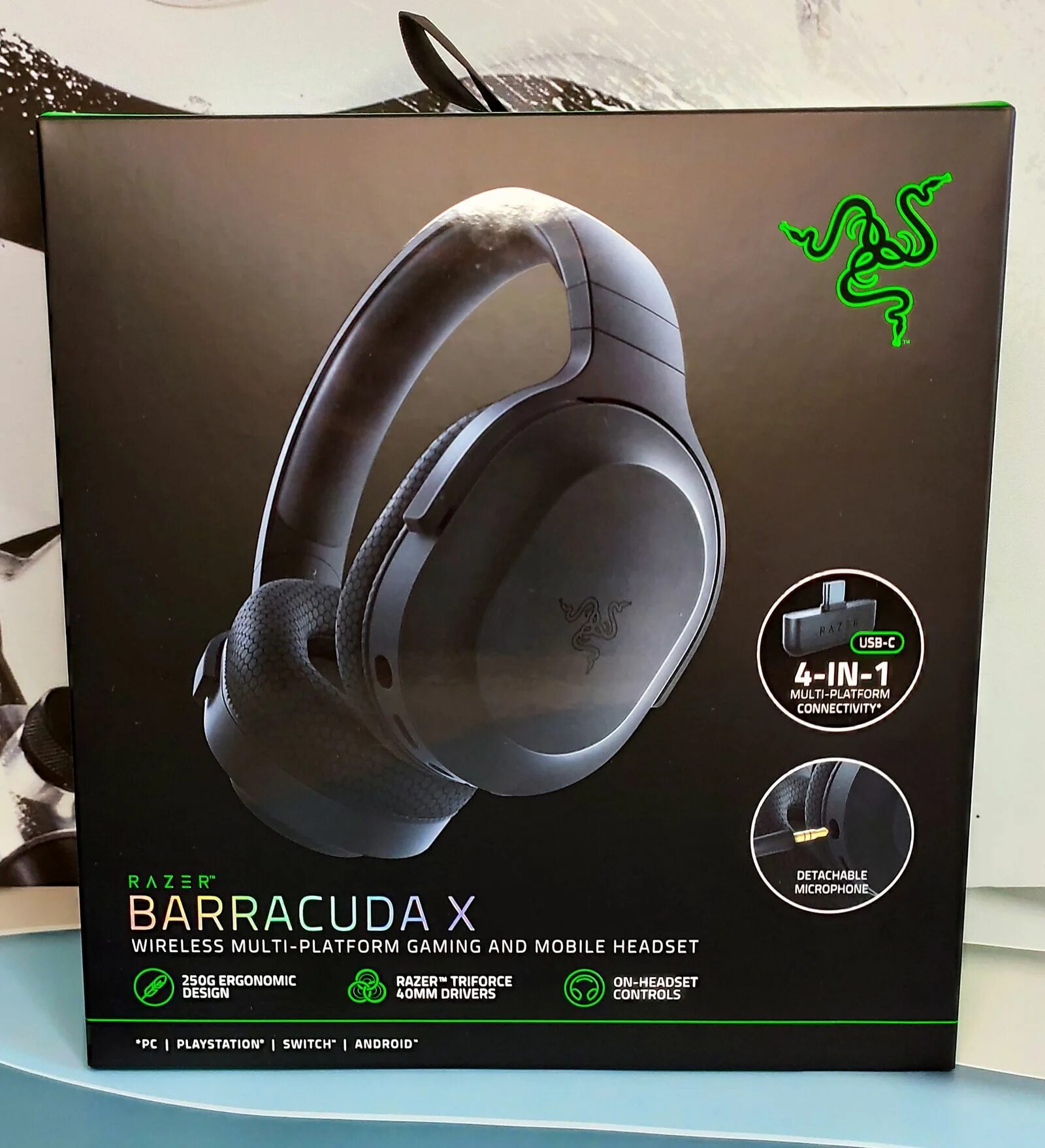 Райзер барракуда как подключить к пк Обзор игровой гарнитуры Razer Barracuda X - Недорогой универсал