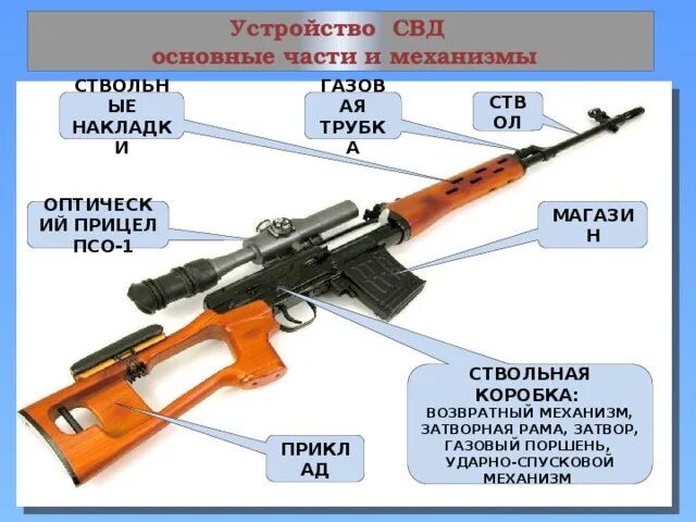 Разборка свд порядок Снайперская винтовка Драгунова