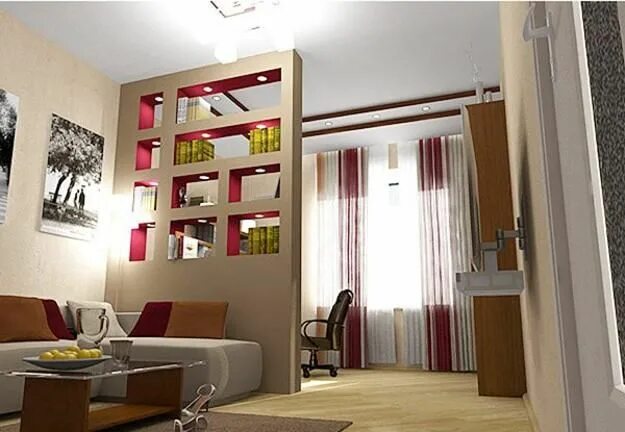 Разделить комнаты дизайн 22 Decorative and Functional Room Dividers and Partition Walls Balancing Interio