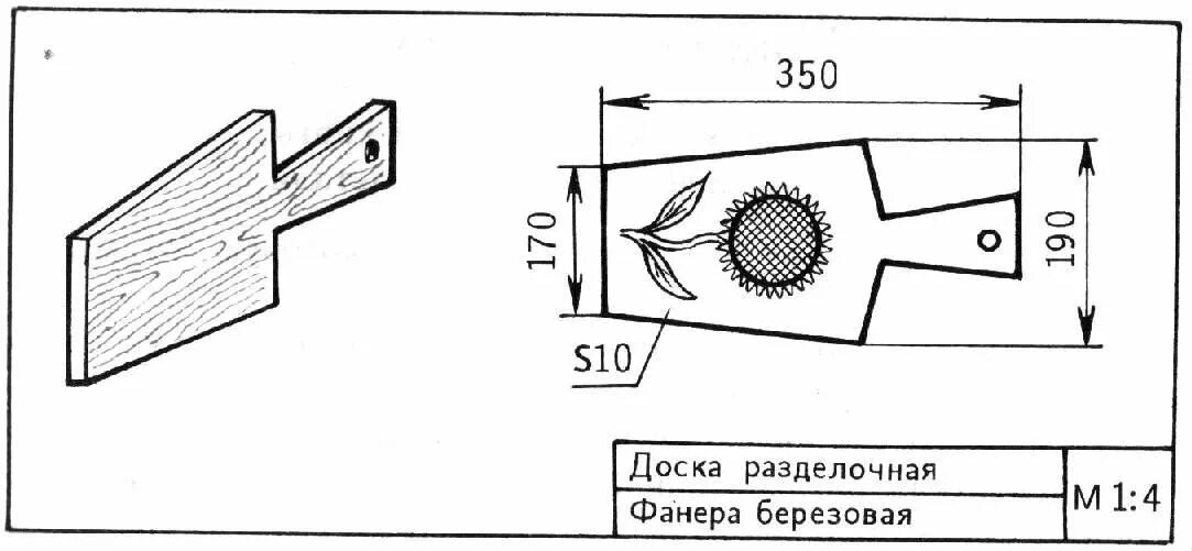 Разделочная доска своими руками чертежи Шаблон доски разделочной HeatProf.ru