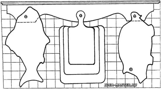 Разделочная доска своими руками чертежи фото Самодельный оригинальный набор из кухонных разделочных досок